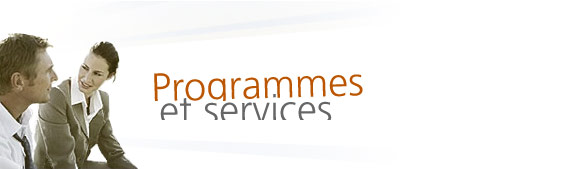 Programmes et services.