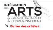 Inscription : Fichier des artistes  Intgration des arts  l'architecture.